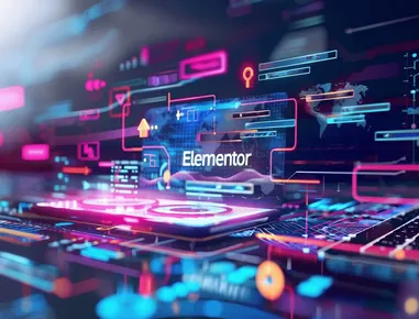 Illustration d'Elementor pour optimiser le SEO sur WordPress